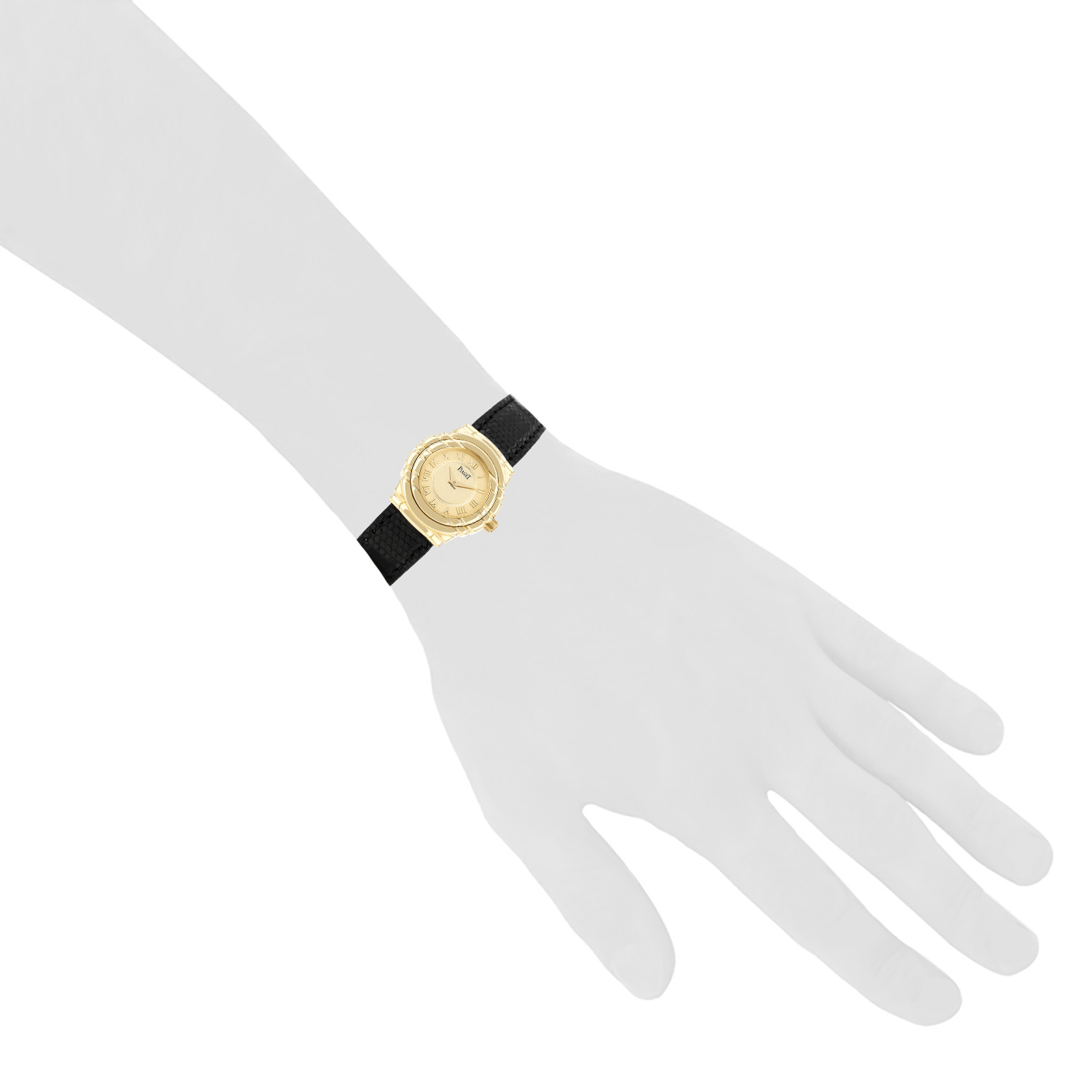 Piaget Tanagra  in yellow gold Ref: Piaget - GOA15075  Circa 1990 - Detail D1