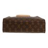 Louis Vuitton  Sac Plat shopping bag  in brown monogram canvas  and natural leather - Detail D1 thumbnail