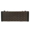 Goyard  Saint Honoré Trunk handbag/clutch  Goyard canvas  and black leather - Detail D5 thumbnail