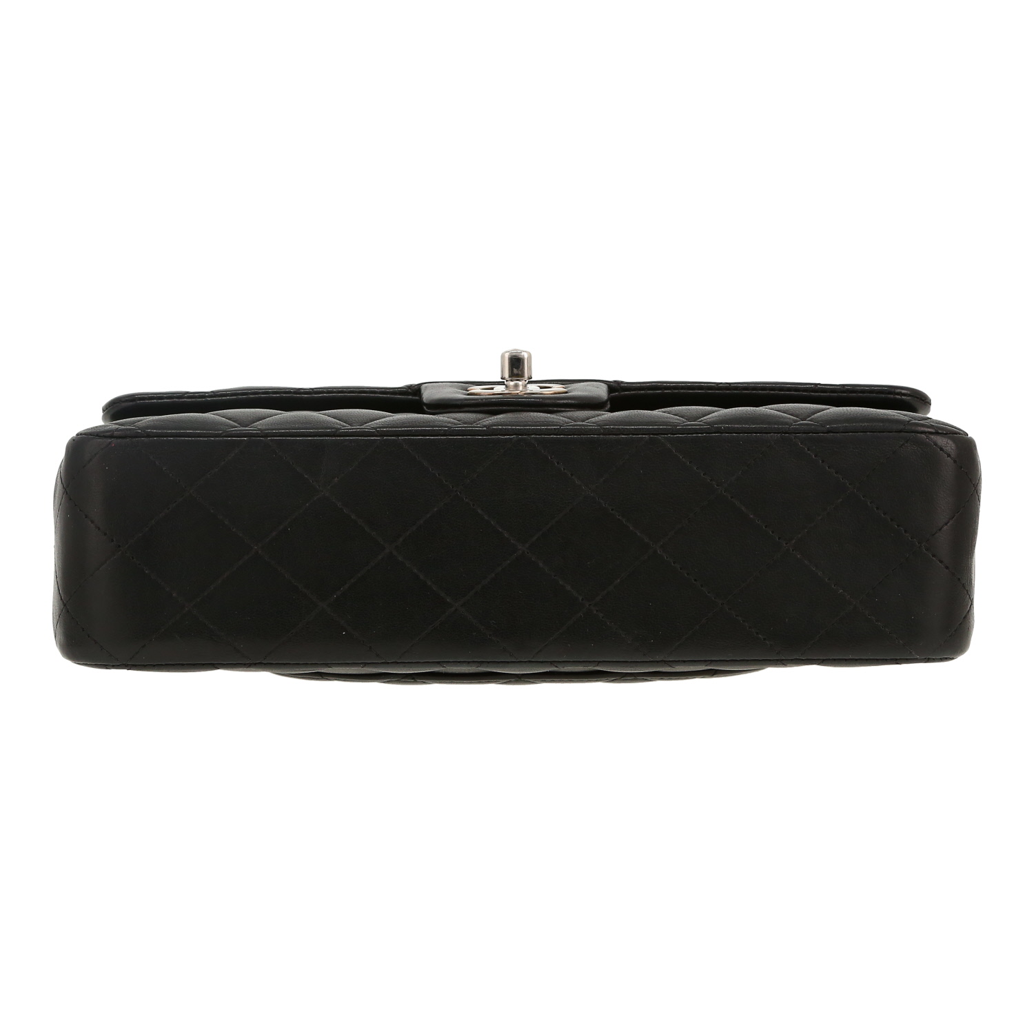 Sac à main Chanel  Timeless Classic en cuir matelassé noir - Detail D1