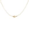 Dinh Van Menottes R10 necklace in yellow gold and cultured pearls - 00pp thumbnail