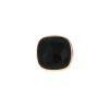 Bague Pomellato Victoria en or rose et jais - 360 thumbnail