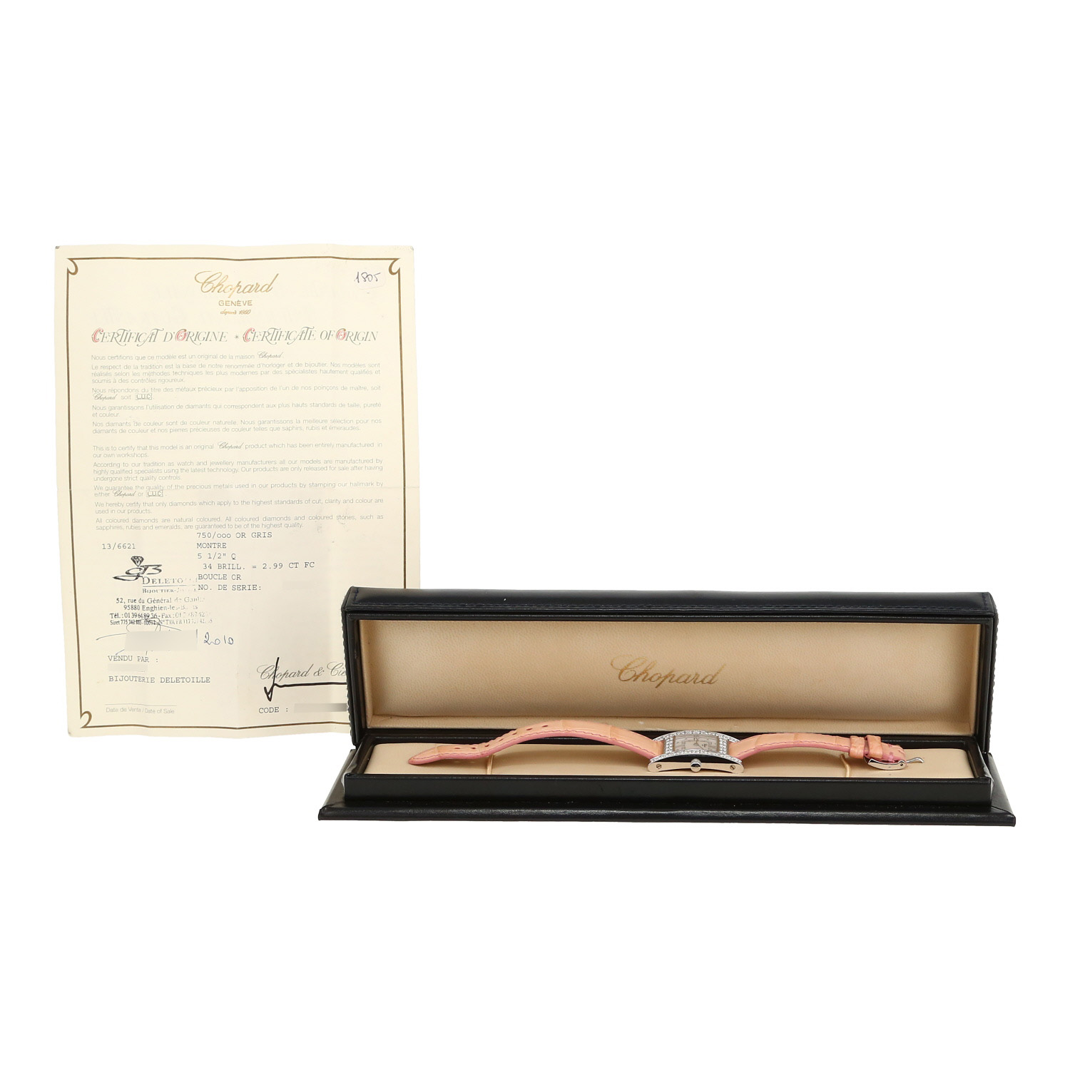 Chopard Your  Hour  in white gold Ref: Chopard - 445.1  Circa 2010