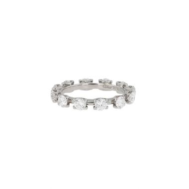 Anello Cartier Meli Melo in platino e diamanti
