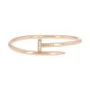 Bracelet Cartier Juste Un Clou en or rose et diamants, taille 17 - 00pp thumbnail