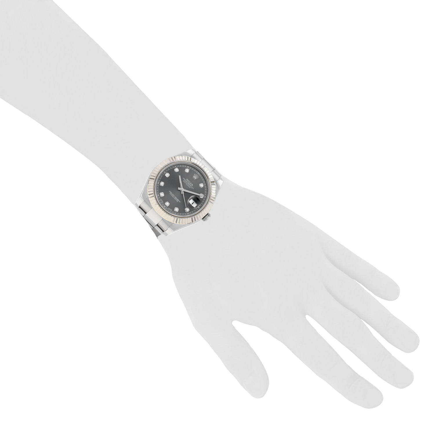 Reloj Rolex Datejust II de oro y acero Ref: Rolex - 116334  Circa 2010 - Detail D1