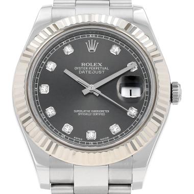 Montre Rolex Datejust II en or et acier Ref: Rolex - 116334  Vers 2010
