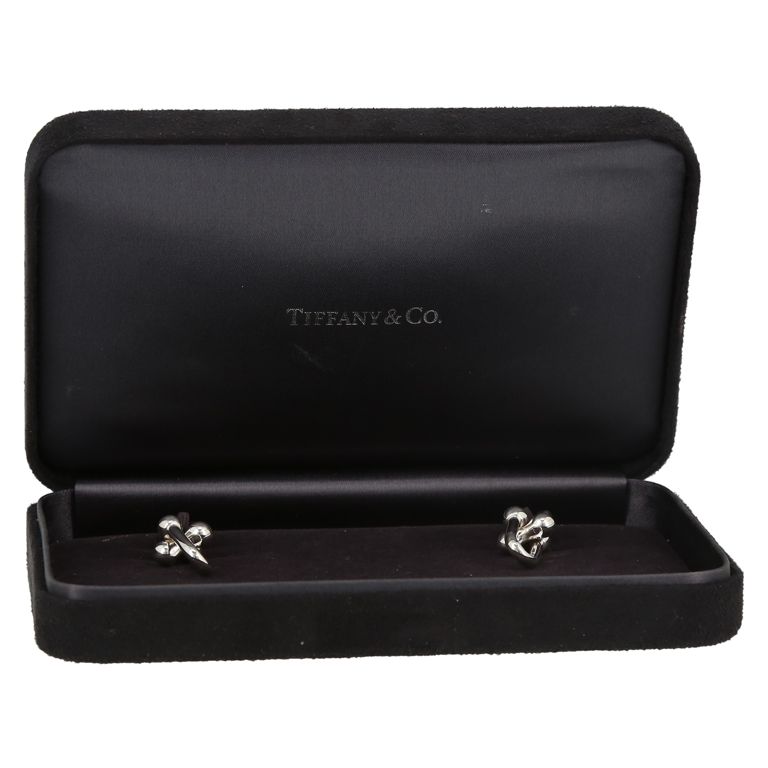 Paire de boucles d'oreilles Tiffany & Co City HardWear large en argent - Detail D2