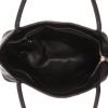 Chanel  Medaillon handbag  in black quilted grained leather - Detail D3 thumbnail