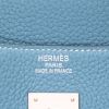 Borsa Hermès  Birkin 40 cm in pelle togo blu - Detail D2 thumbnail