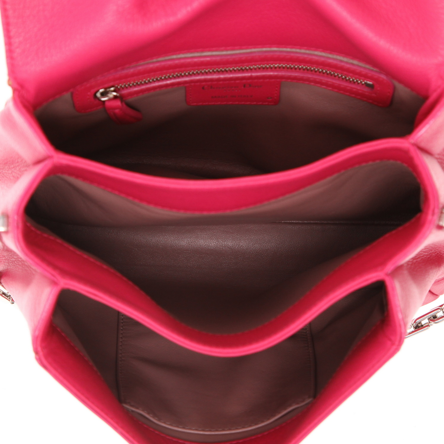Borsa Dior  Diorling in pelle rosa - Detail D3
