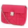 Bolso bandolera Dior  Miss Dior Promenade en cuero cannage rosa - 00pp thumbnail