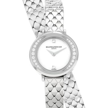 Reloj Baume 
Mercier Promesse de acero Circa 2016