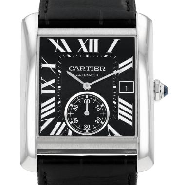 Orologio Cartier Tank MC in acciaio Ref: Cartier - 3589  Circa 2014