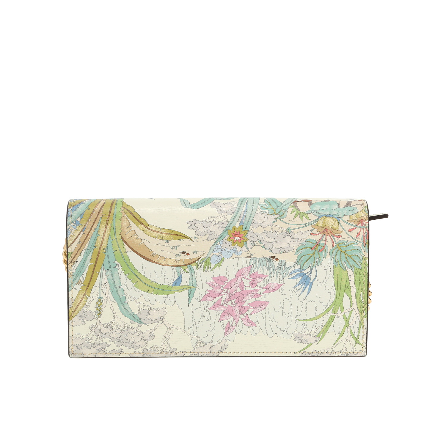 Gucci  1955 Horsebit shoulder bag  in white leather - Detail D4