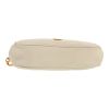 Bolso bandolera Saint Laurent  Mini Lou en cuero granulado blanco - Detail D1 thumbnail