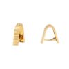 Cartier  pair of cufflinks in yellow gold - 00pp thumbnail