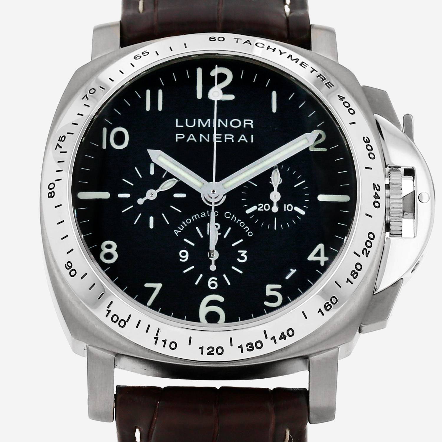 Panerai Luminor Chronograph  in stainless steel Ref: Panerai - Op6531  Circa 2000