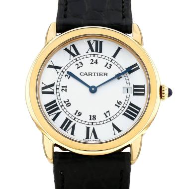 Reloj Cartier Ronde Solo de oro y acero Ref: Cartier - 2988  Circa 2010