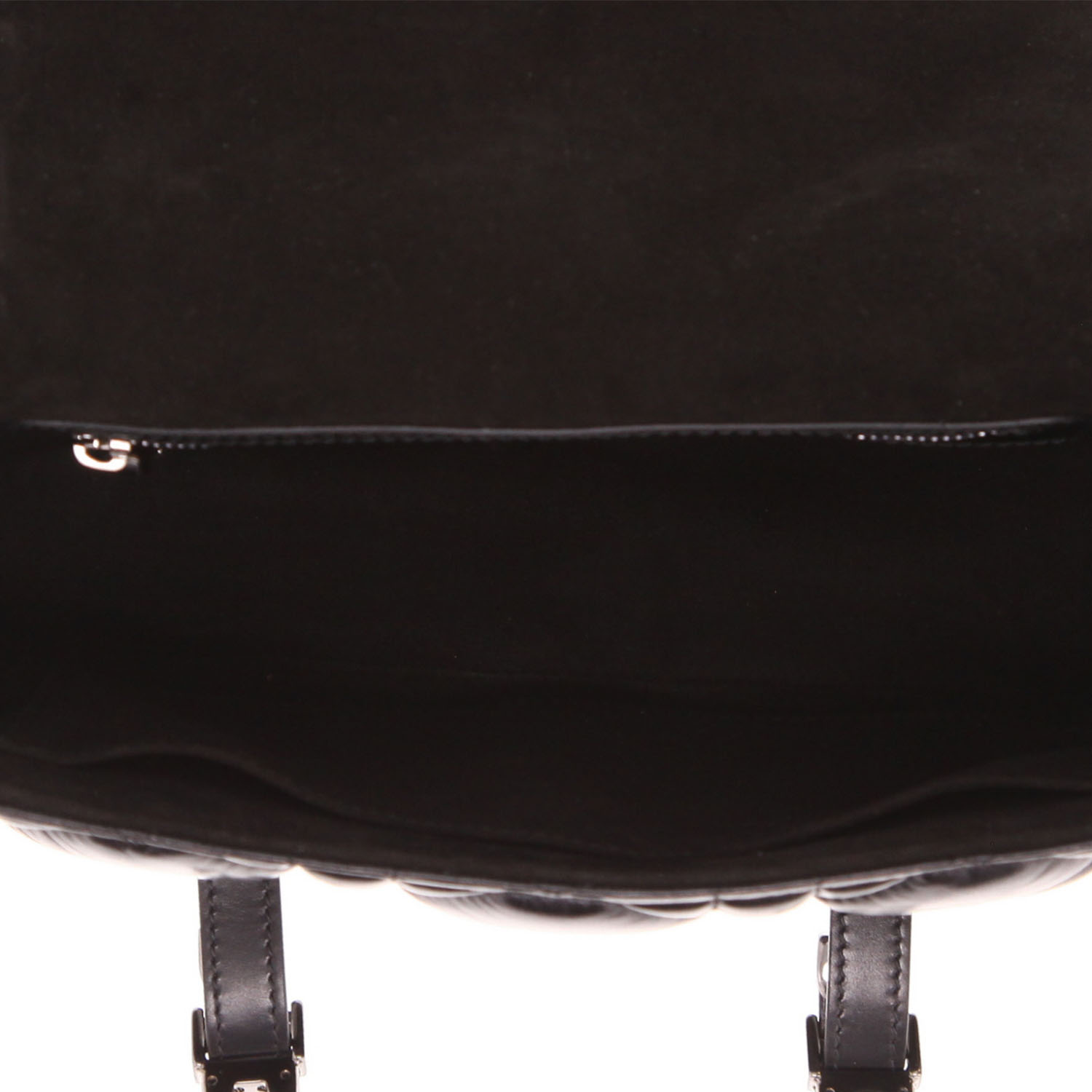 Bolso bandolera Dior  Diorcamp en cuero cannage negro - Detail D3