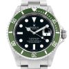 Montre Rolex Submariner Date "Kermit - Mark VIII - Pointed Four" en acier Ref: Rolex - 16610T  Vers 2007 - 00pp thumbnail