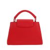 Borsa Louis Vuitton  Capucines BB in pelle martellata rossa - Detail D4 thumbnail