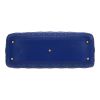 Dior  Lady Dior large model  handbag  in blue leather cannage - Detail D1 thumbnail