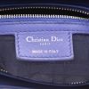Dior  Lady Dior large model  handbag  in blue leather cannage - Detail D2 thumbnail