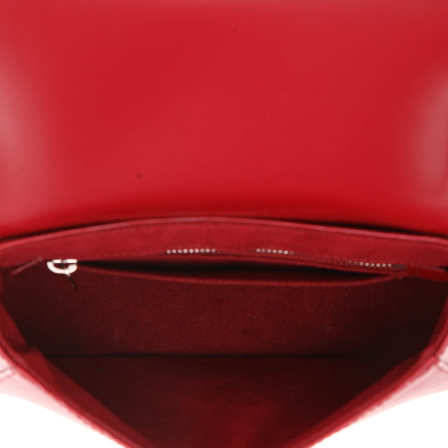 Louis Vuitton  Eden handbag  in red epi leather - Detail D3