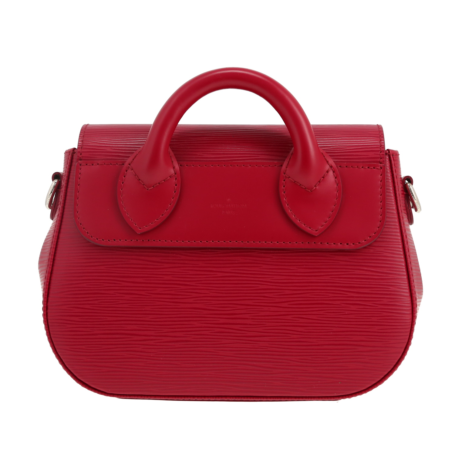 Bolso de mano Louis Vuitton  Eden en cuero Epi rojo - Detail D4