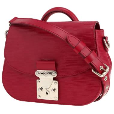 Sac à main Louis Vuitton  Eden en cuir épi rouge