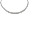 Vintage   1960's necklace in platinium - 00pp thumbnail