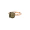 Bague Pomellato Nudo Classic en or rose et quartz vert - 00pp thumbnail