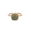 Bague Pomellato Nudo Classic en or rose et quartz vert - 360 thumbnail