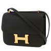 Hermès  Constance shoulder bag  in black epsom leather - 00pp thumbnail