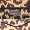 Dior  Book Tote medium model  shopping bag  in brown and beige canvas - Detail D2 thumbnail