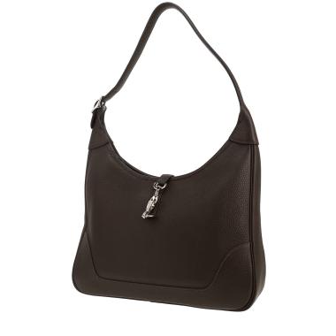 Hermès  Trim handbag  in chocolate brown togo leather