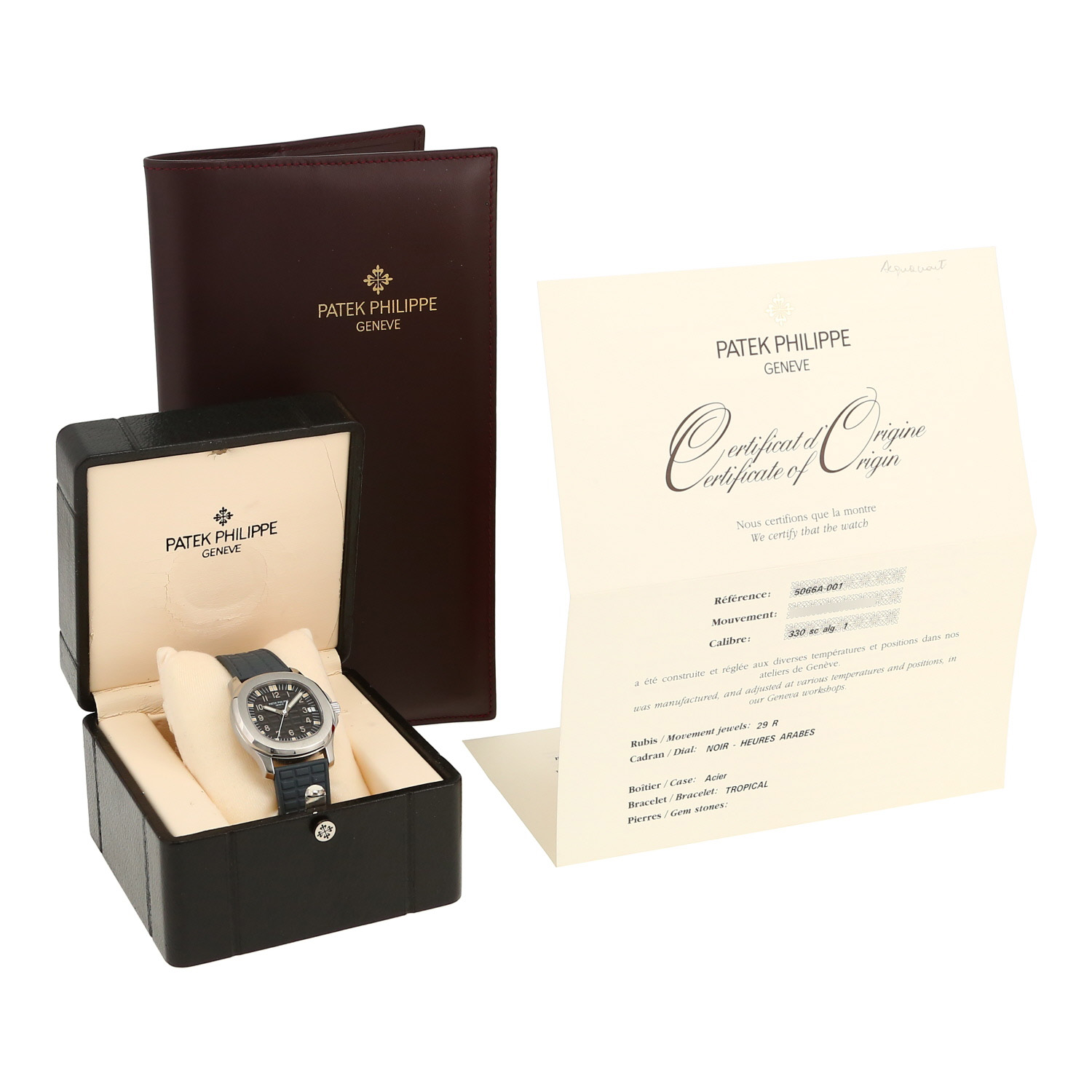 Patek Philippe Aquanaut  in stainless steel Ref: Patek Philippe - 5066  Circa 2005 - Detail D2