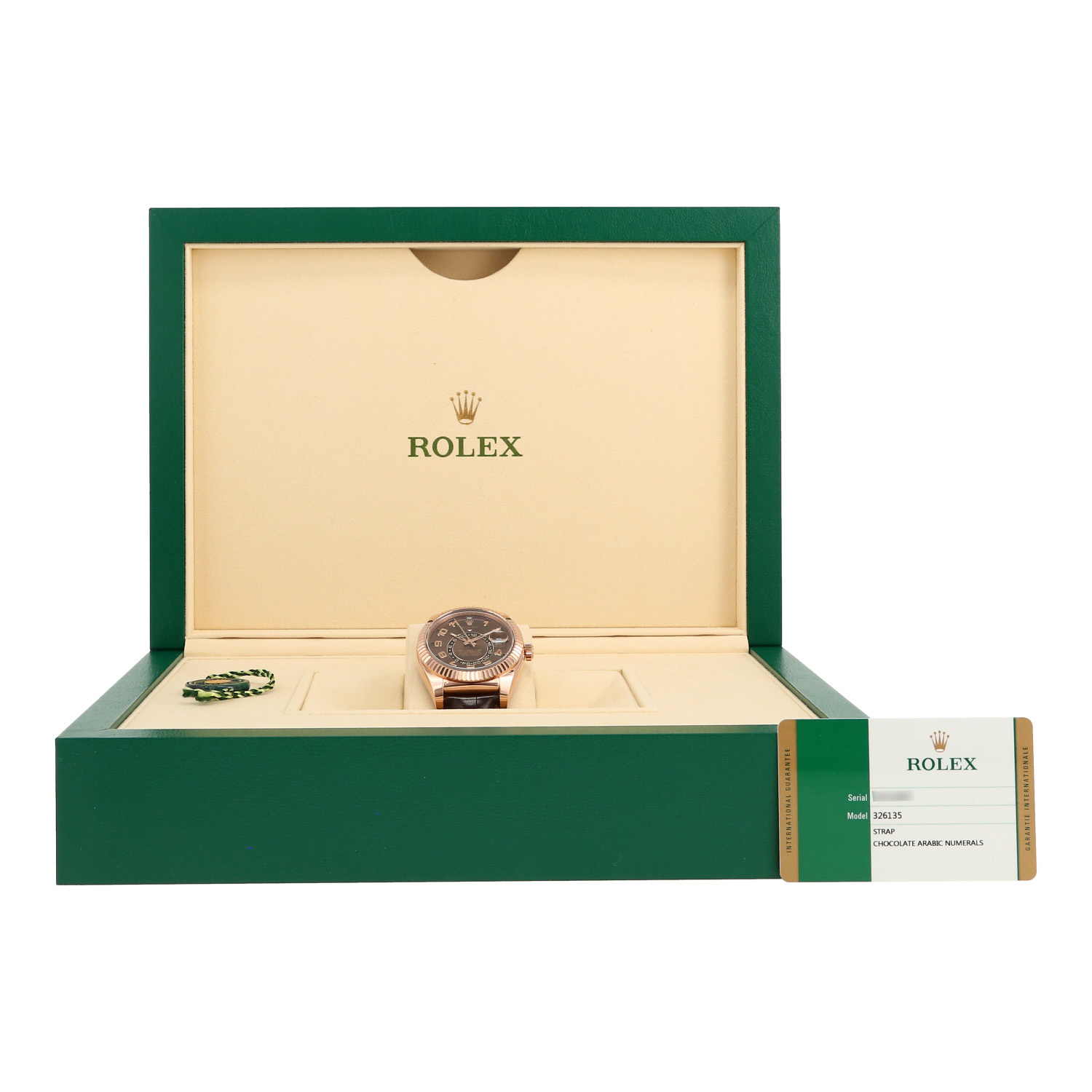Montre Rolex Sky Dweller en or rose Ref: Rolex - 326135  Vers 2016