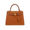 Sac à main Hermès  Kelly 25 cm en cuir epsom gold - 360 thumbnail