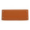 Bolso de mano Hermès  Kelly 25 cm en cuero epsom color oro - Detail D1 thumbnail