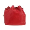 Louis Vuitton  Noé handbag  in red epi leather - Detail D4 thumbnail