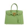 Sac à main Hermès  Birkin 30 cm en cuir epsom Vert Criquet - 360 thumbnail