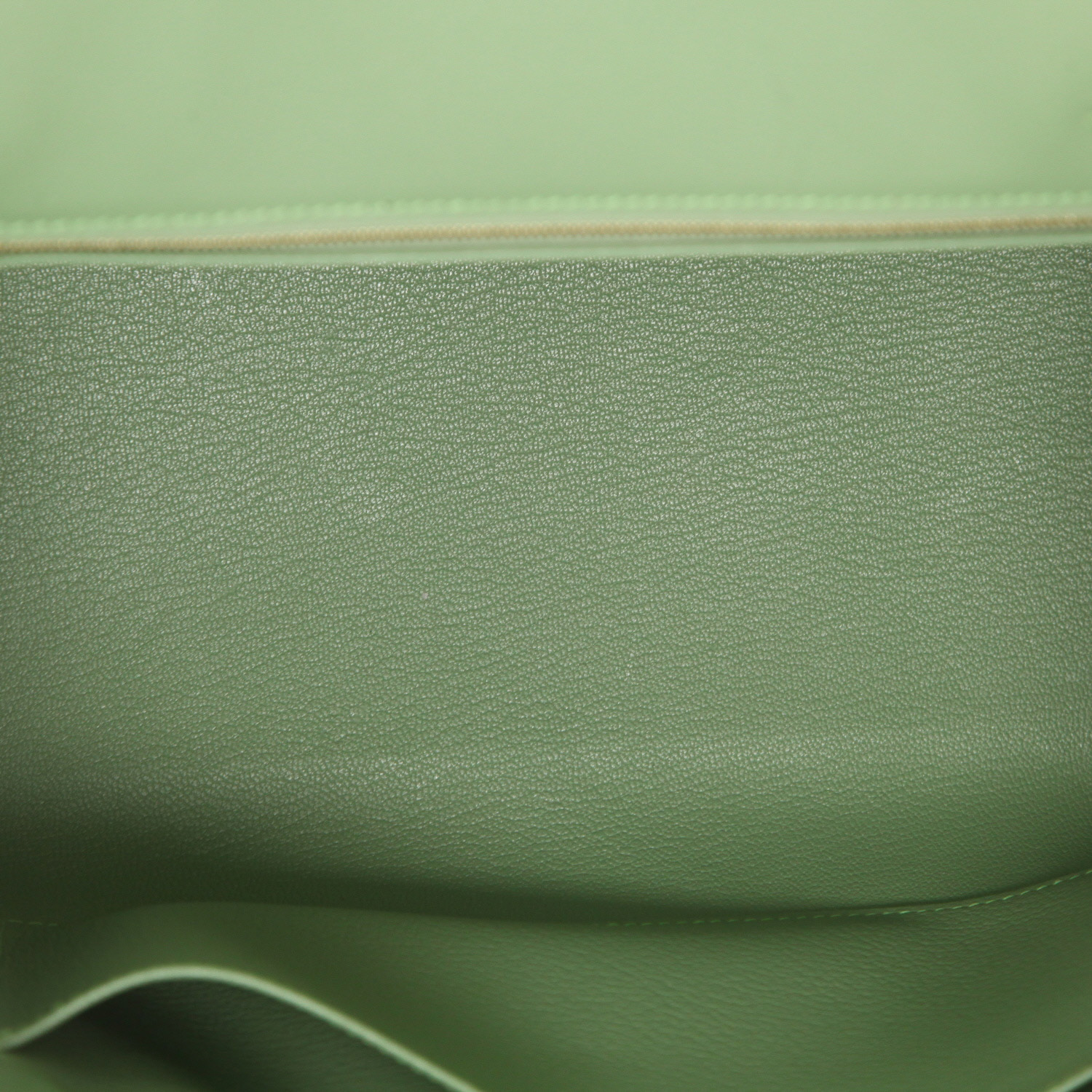 Hermès  Birkin 30 cm handbag  in Vert Criquet epsom leather - Detail D3