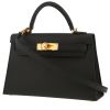 Sac bandoulière Hermès  Kelly 20 cm en cuir epsom noir - 00pp thumbnail