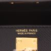 Borsa a tracolla Hermès  Kelly 20 cm in pelle Epsom nera - Detail D2 thumbnail