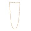 Vintage  long necklace in yellow gold - Detail D5 thumbnail