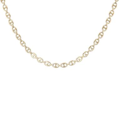 Vintage  long necklace in yellow gold