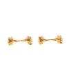 Rigid Hermès Noeud Marin pair of cufflinks in yellow gold - 360 thumbnail