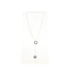 Collana Dinh Van Cible in oro bianco - 360 thumbnail